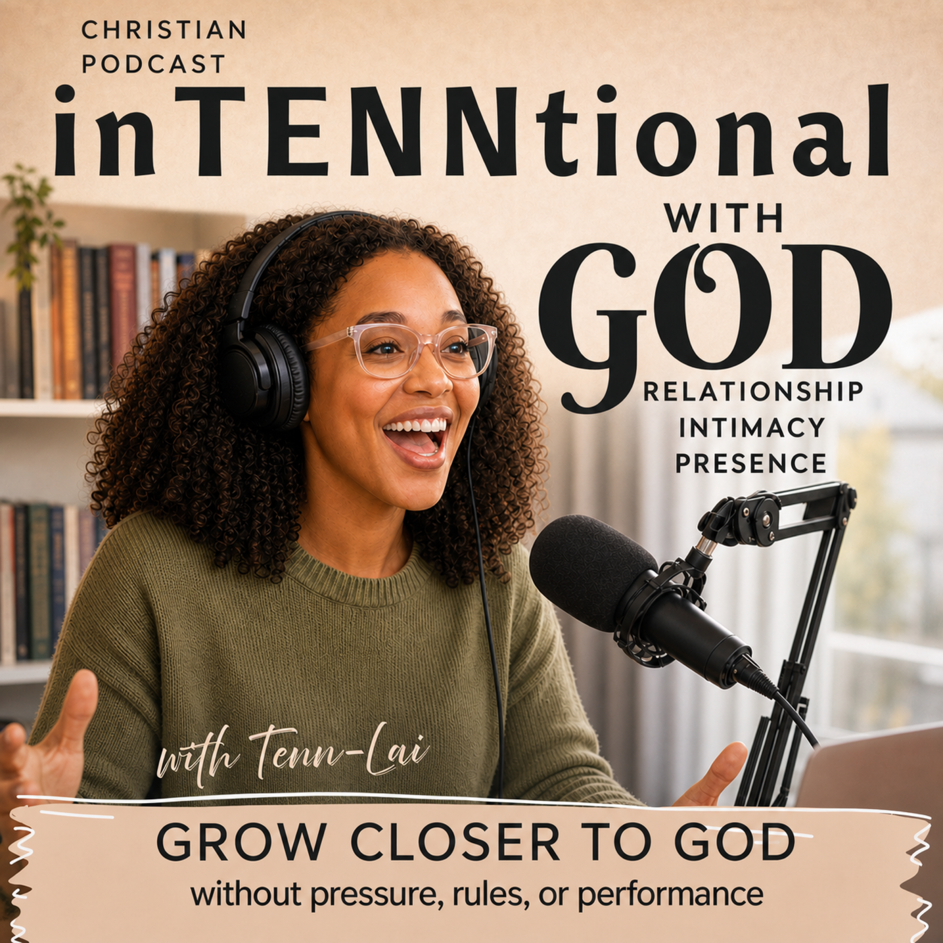inTENNtional with God podcast cover featuring Tenn-Lai